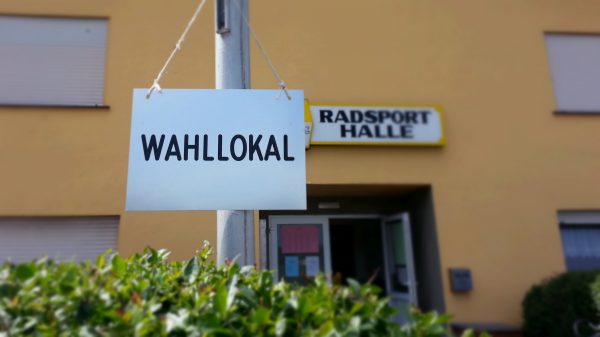 Wahllokal Selzen (Polling Station Selzen, Germany)