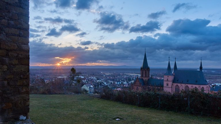 Stern von der Katharinenkirche Oppenheim