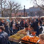 Mainzer Wochenmarkt auf Domplatz und Liebfrauenplatz