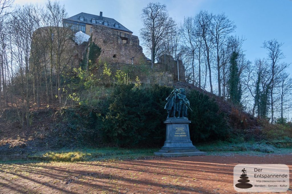 Burg Ebernburg mit Ulrich von Hutten und Franz von Sickingen