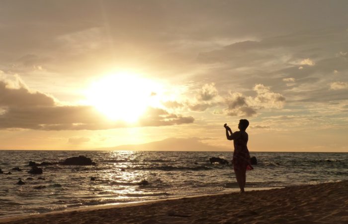 Sunset at Kihei, Maui HI