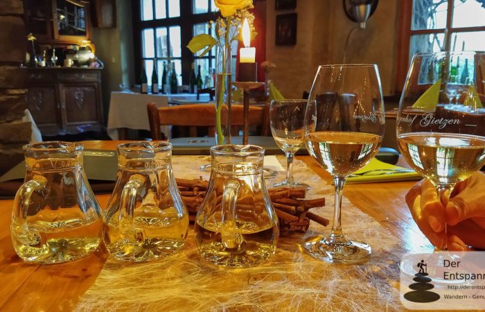 Weinprobe im Winzerhof Gietzen