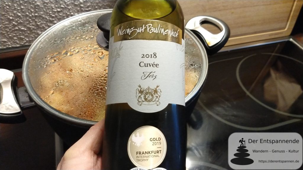 Terz - Cuvée 2018 vom Weingut Paulinenhof Selzen (für den Koch)