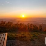 SunriseRun in den Weinbergen über Selzen und dem Selztal (an der Selzstellung)