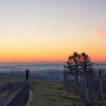 Morgendämmerung über Rheinhessen bei Selzen