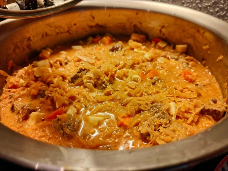 Gulasch Szegediner Art - habemus fertig